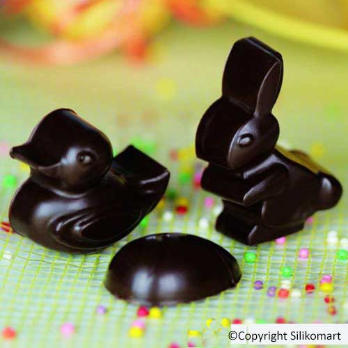 Easter Easy Chocolate Mold, Fancy Flours