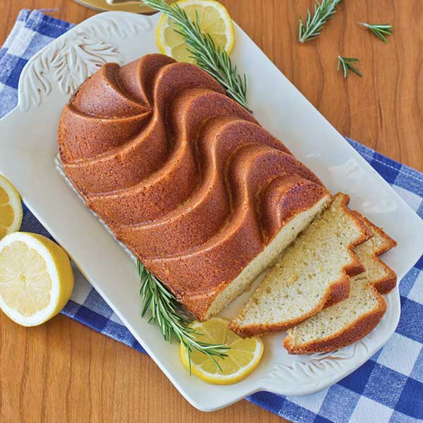 Lemon Rosemary Loaf Cake, Cake Recipes Fancy Flours