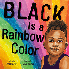 Black is a Rainbow color book cover