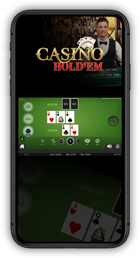 Hold'Em on phone app