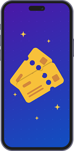 Fanduel Phone with ticket picture