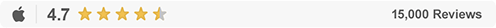 Ratings: 4.7 Stars