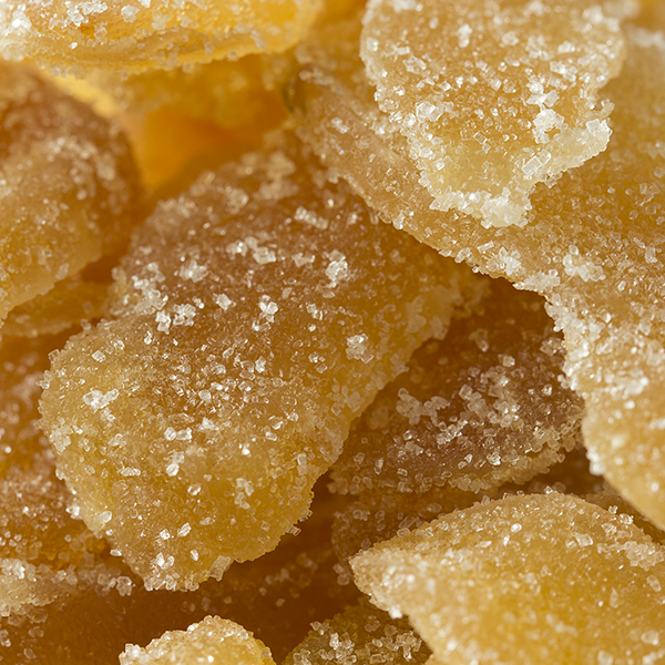 Natural Crystallized Ginger (low sugar) , DRIED FRUITS Fastachi