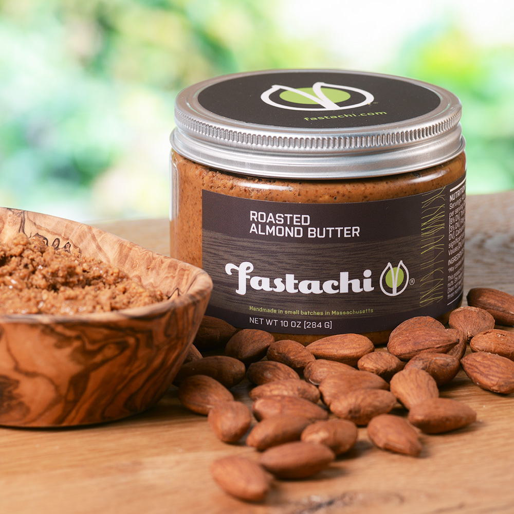 Roasted Almond Butter Natural and Glutenfree By Fastachi