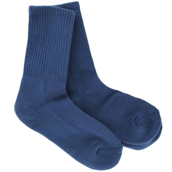 Indigo Men's Bamboo Crew Socks 2 Pack, Mens Bamboo Socks Foot Traffic