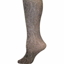Bronze Snakeskin Tights-Large/Tall