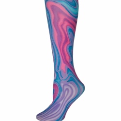 Purple Swirl Adult Tights