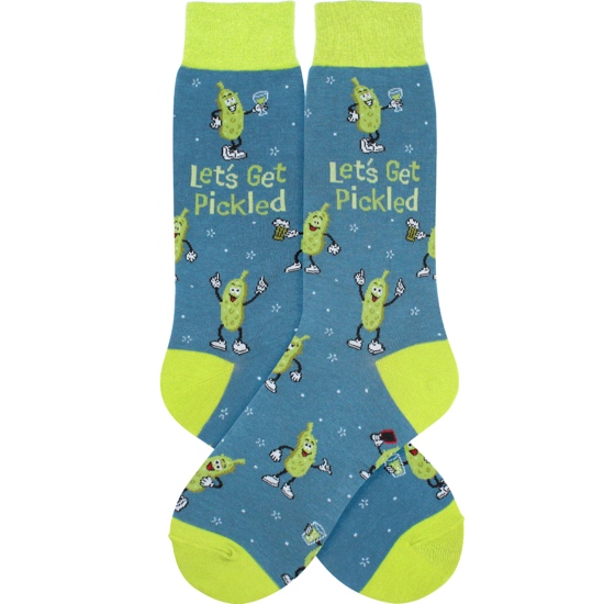 Men's Let's Get Pickled Socks