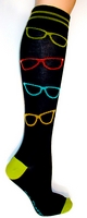 Sunglasses Knee High Socks