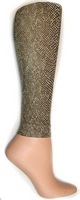 Bronze Snakeskin Footless Tights-Large/Tall Bronze Snakeskin Footless Tights-Large/Tall