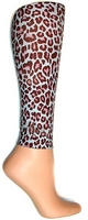 Blue Cheetah Footless Tights Blue Cheetah Footless Tights