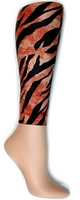 Tiger Footless Tights-Large/Tall Tiger Footless Tights-Large/Tall