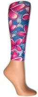 Pink Orchids Footless Tights Pink Orchids Footless Tights