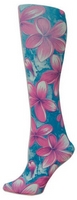 Pink Orchids Tights-Large/Tall