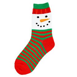 HAPPY SNOWMAN SOCKS