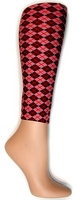 Argyle Footless Tights-Large/Tall Argyle Footless Tights-Large/Tall