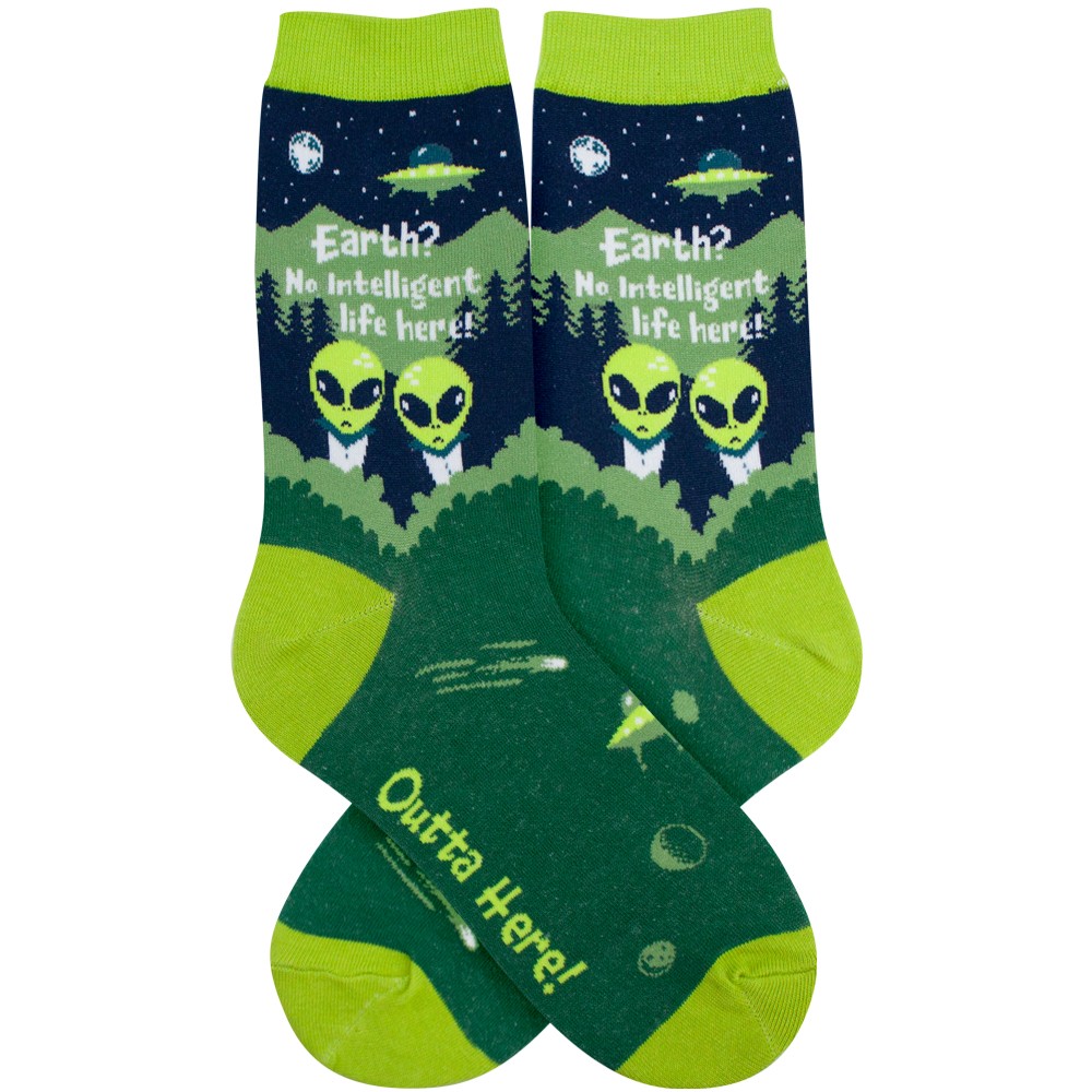 Alien Visitors Women's Socks