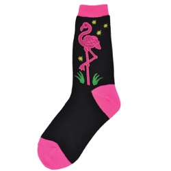 Neon Flamingo Women's Socks