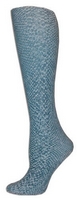 Platinum Snakeskin Trouser Socks