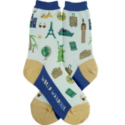 World Wanderer Women's Socks