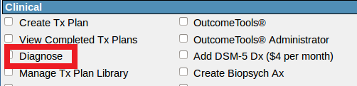 Diagnose permissions