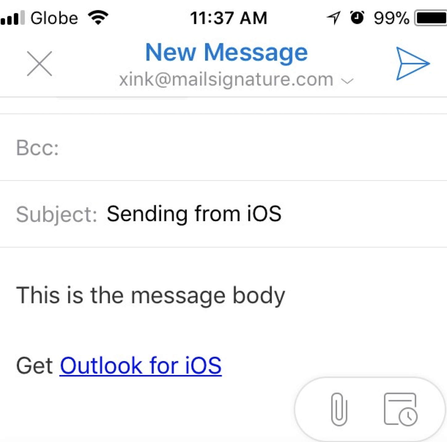 How to test Xink Signature for iOS/iPhone device (Office 365) : Help Center