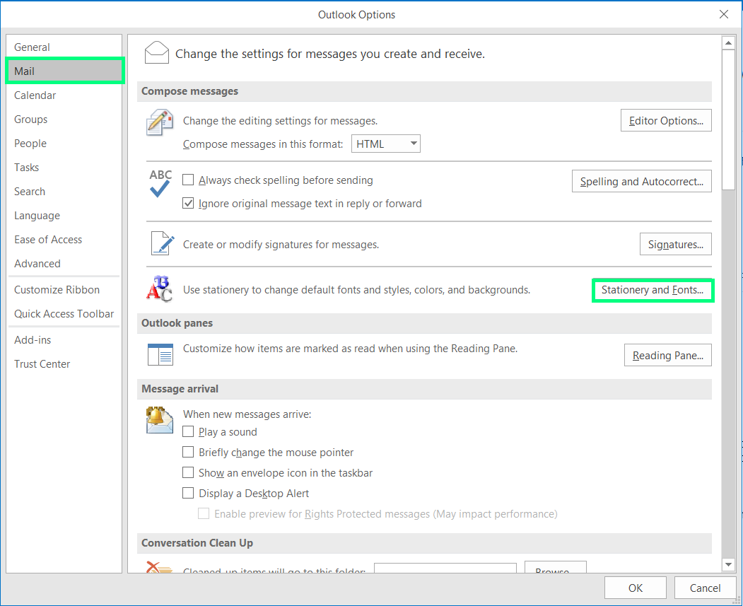 Set outlook as default mail client windows 10 registry