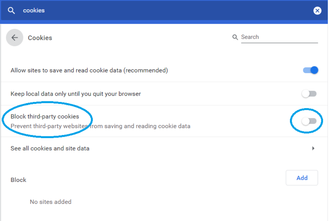 How to Enable Cookies In Chrome? Support