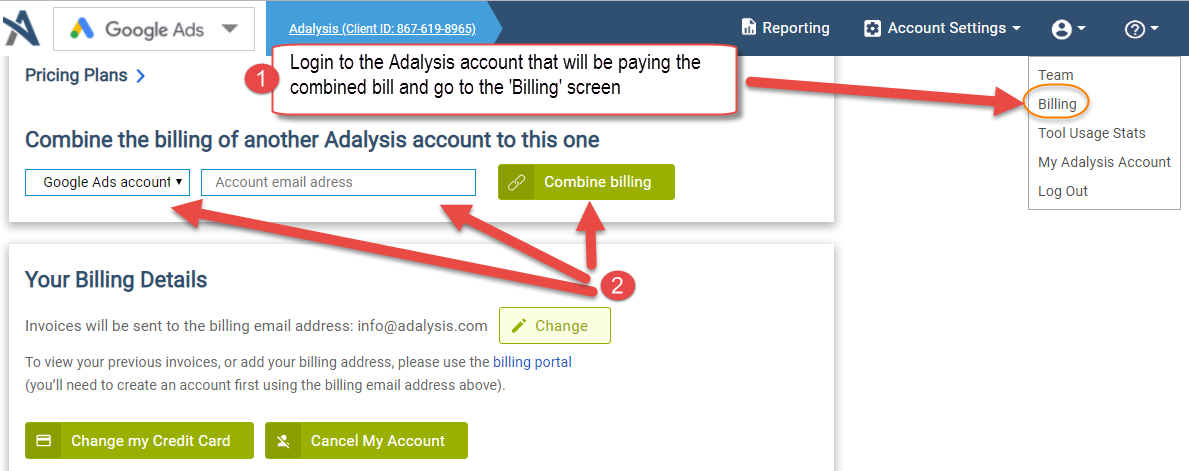 adalysis help portal