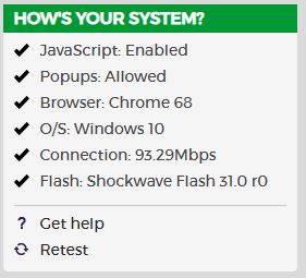 How's your System?