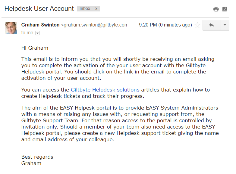 Getting A Helpdesk User Account Giltbyte Helpdesk