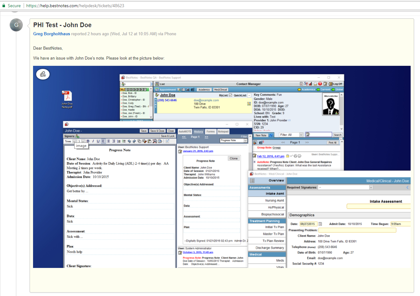 PHI Issue related image