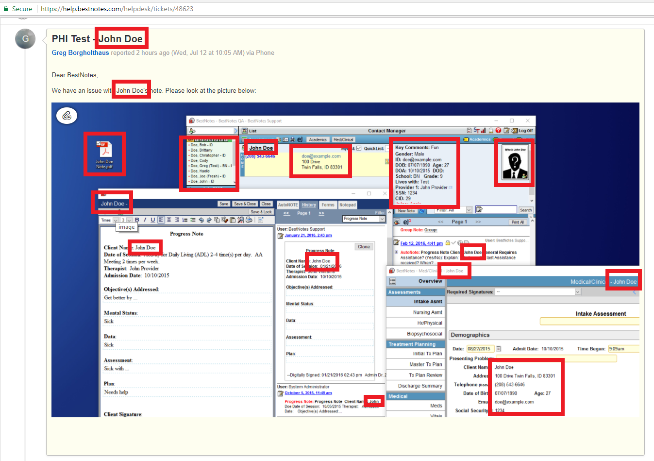 PHI Issue related image
