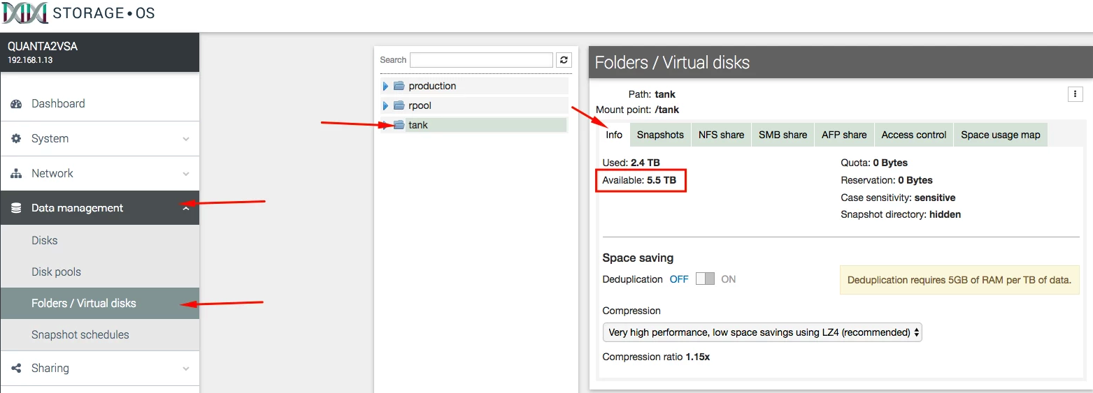 Snapshot & replication failed