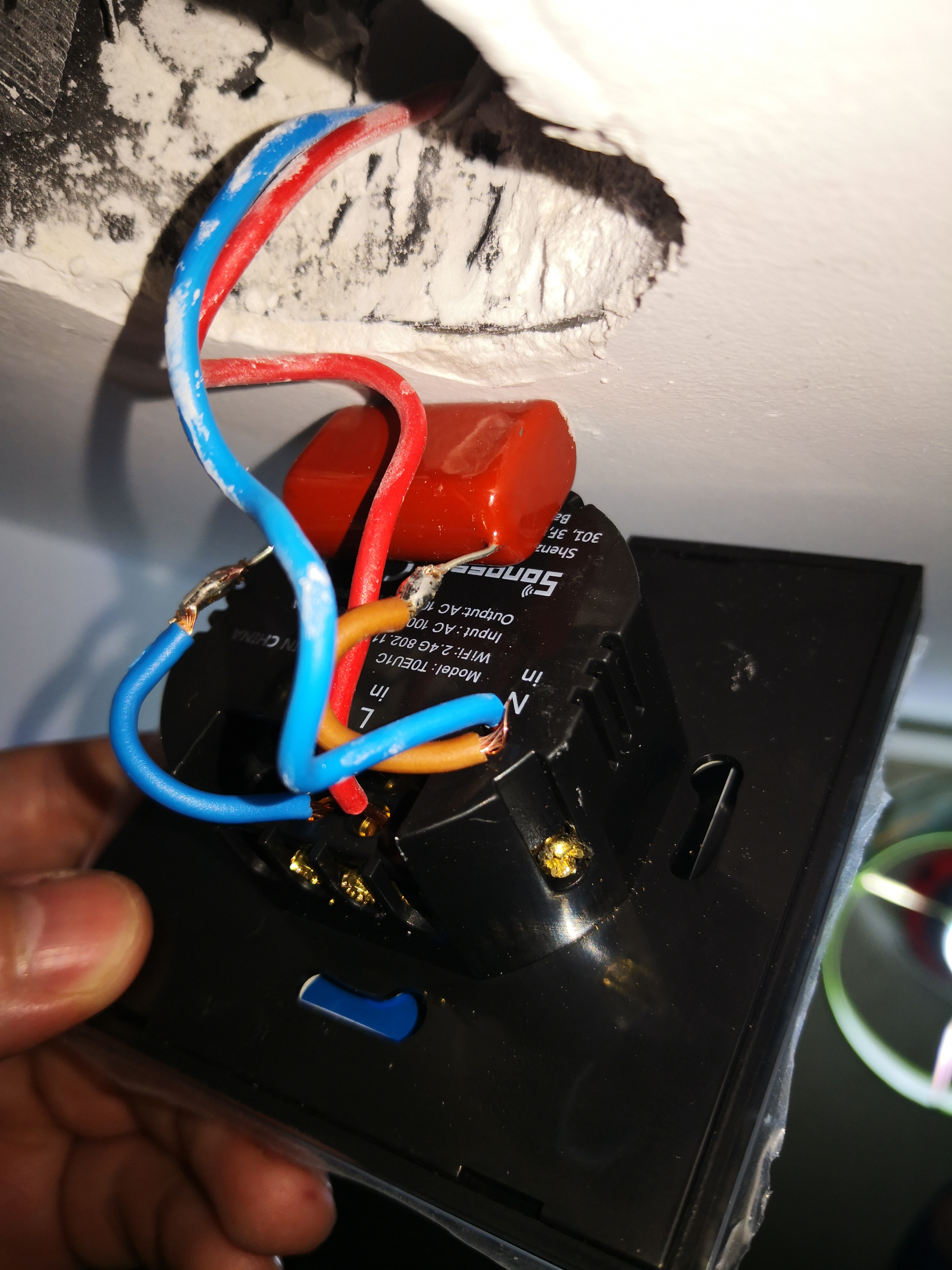 SONOFF. WiFi wall switch. NO NEUTRAL WIRE ITEAD Customer Care Center