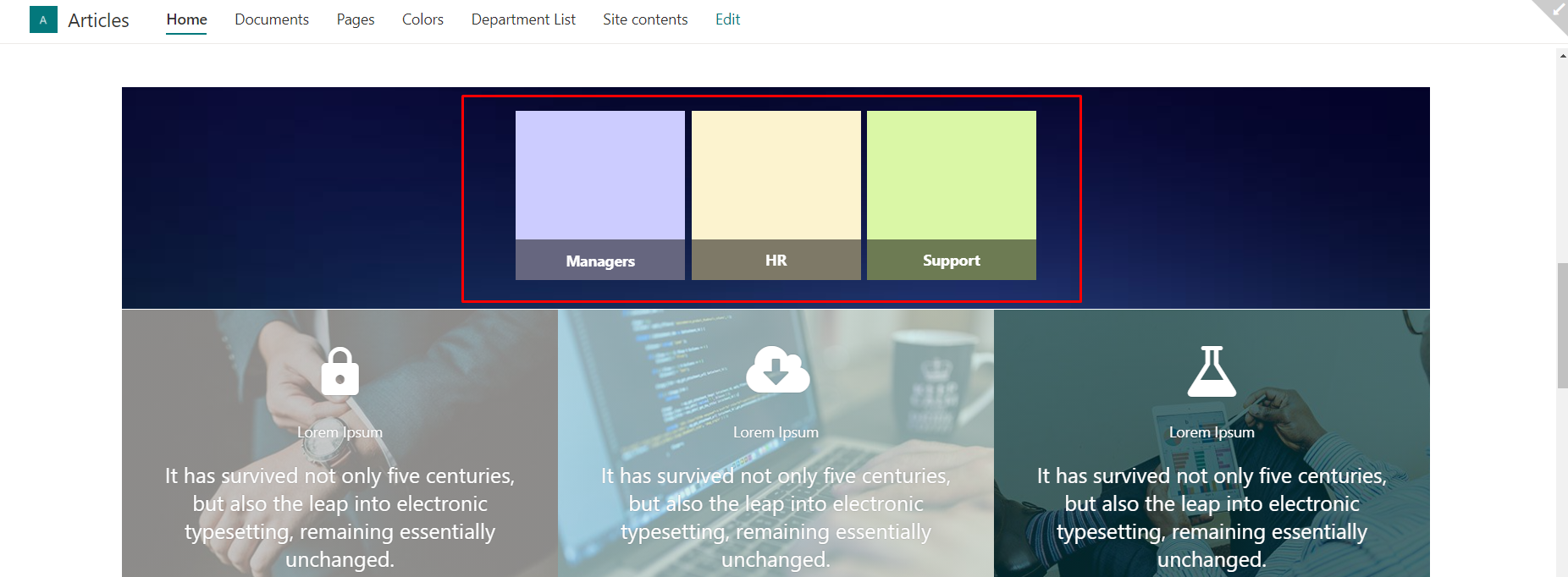 How to Set Colors Dynamically from a SharePoint List ShortPoint Support