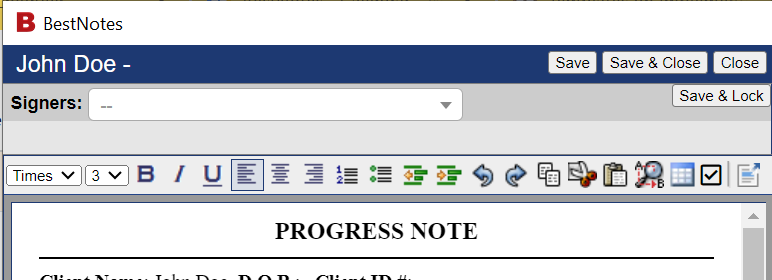 Filling out Templates and using AutoNotes™ : BestNotes Support