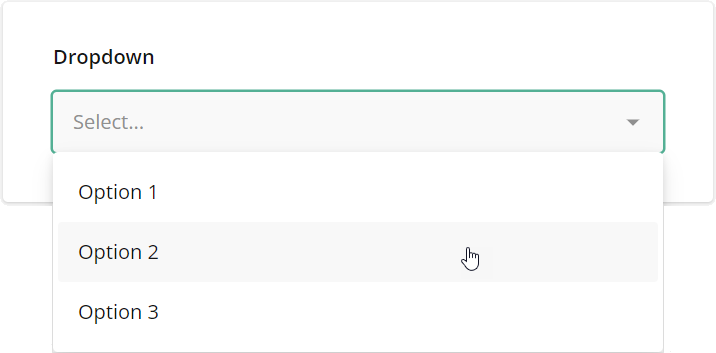 SurveyJS Question types - Dropdown