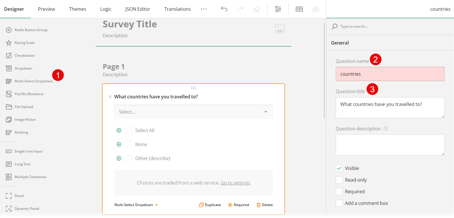 Tag Box configuration