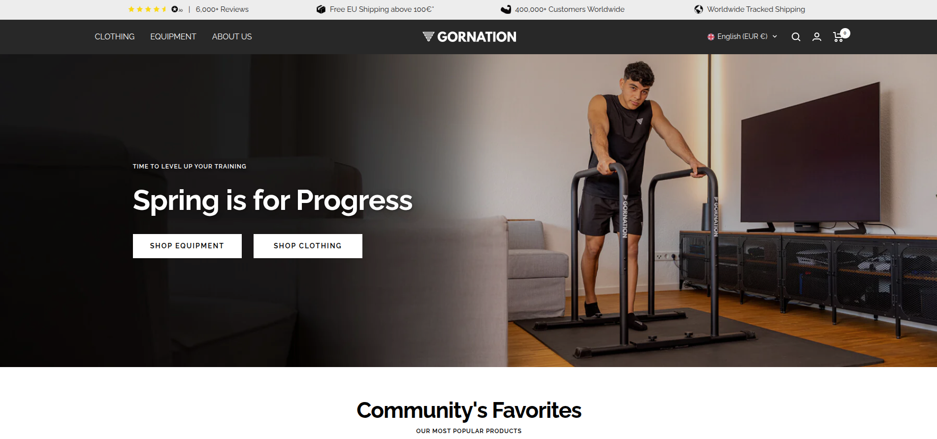 Gornation homepage