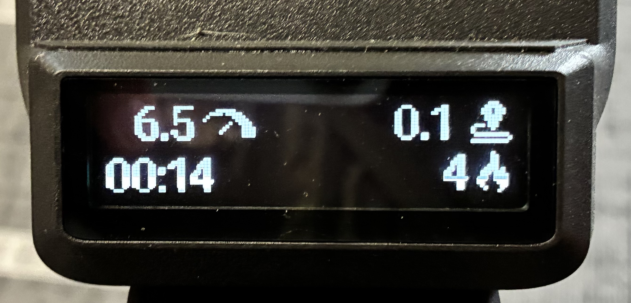 Picture of Display View 2 (Ride Summary Metrics)