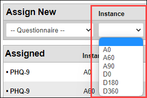 Instance designated