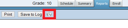 Screenshot of Globe icon and recipient selection
