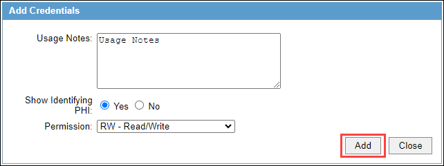 Screenshot showing the 