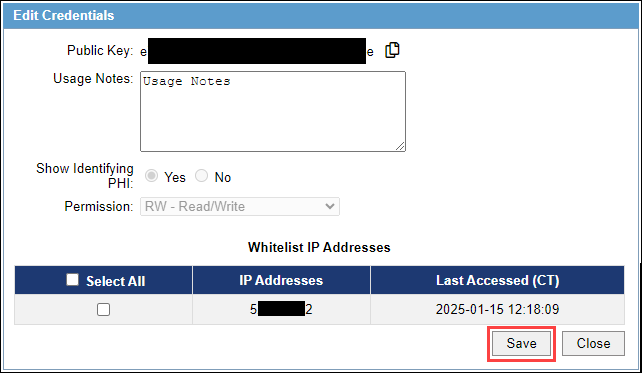 Screenshot showing the 