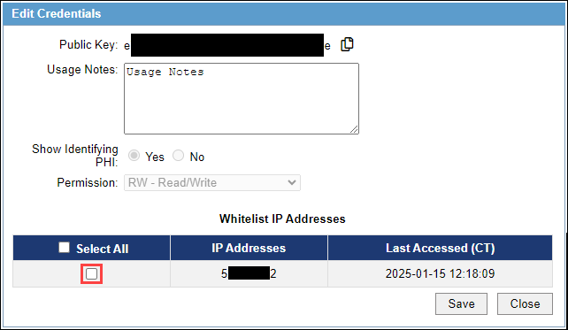 Screenshot showing the 