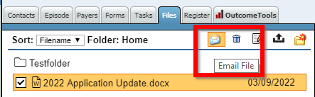 Email File icon
