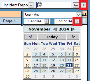 Date Range filter