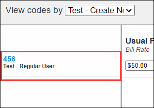 Screenshot showing code selection.