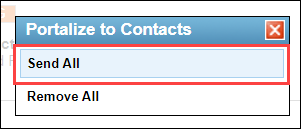 Send All/Remove All options